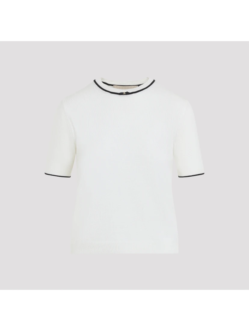 Valentino Knit Wool T-Shirt