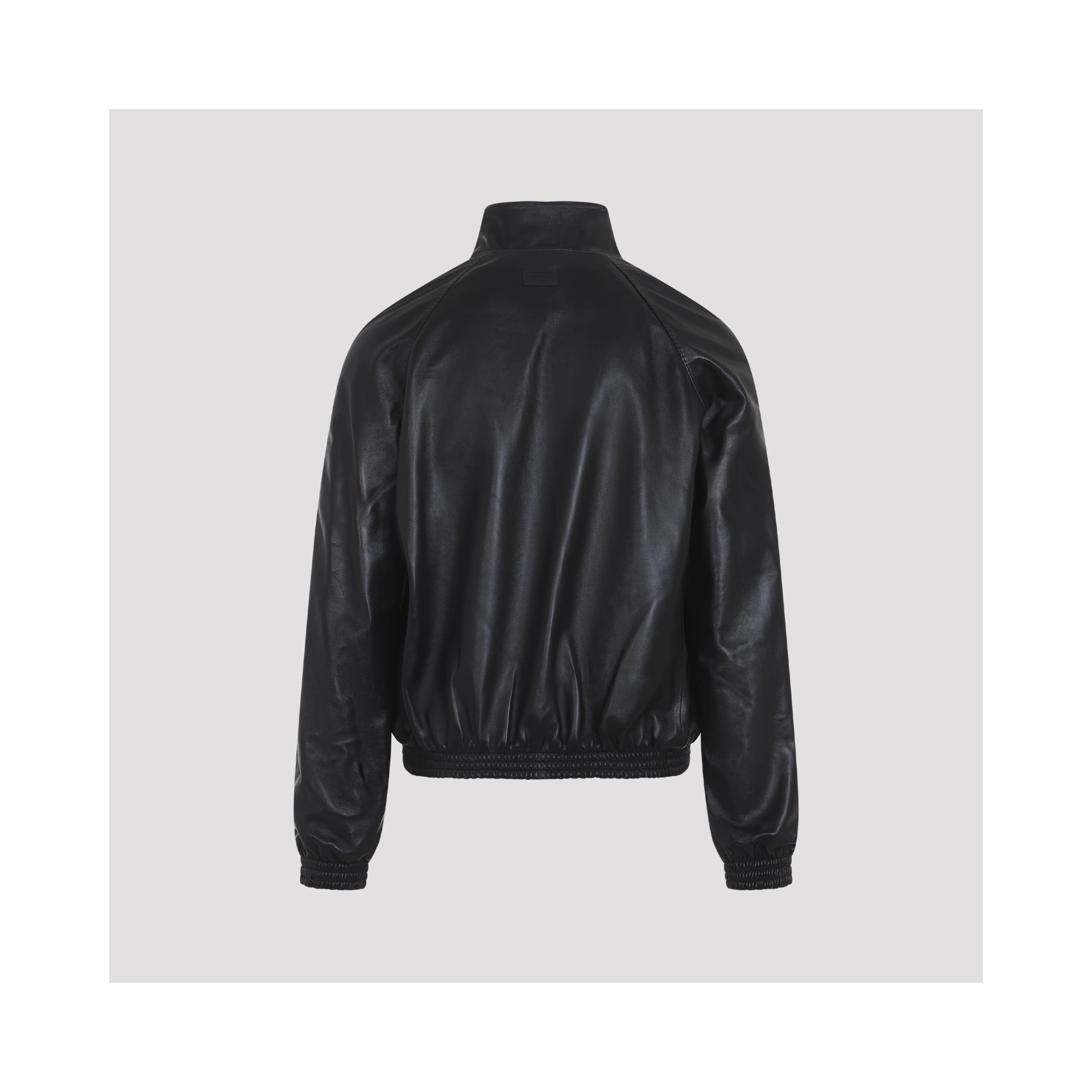 Acne Studios Leather Bomber Jacket