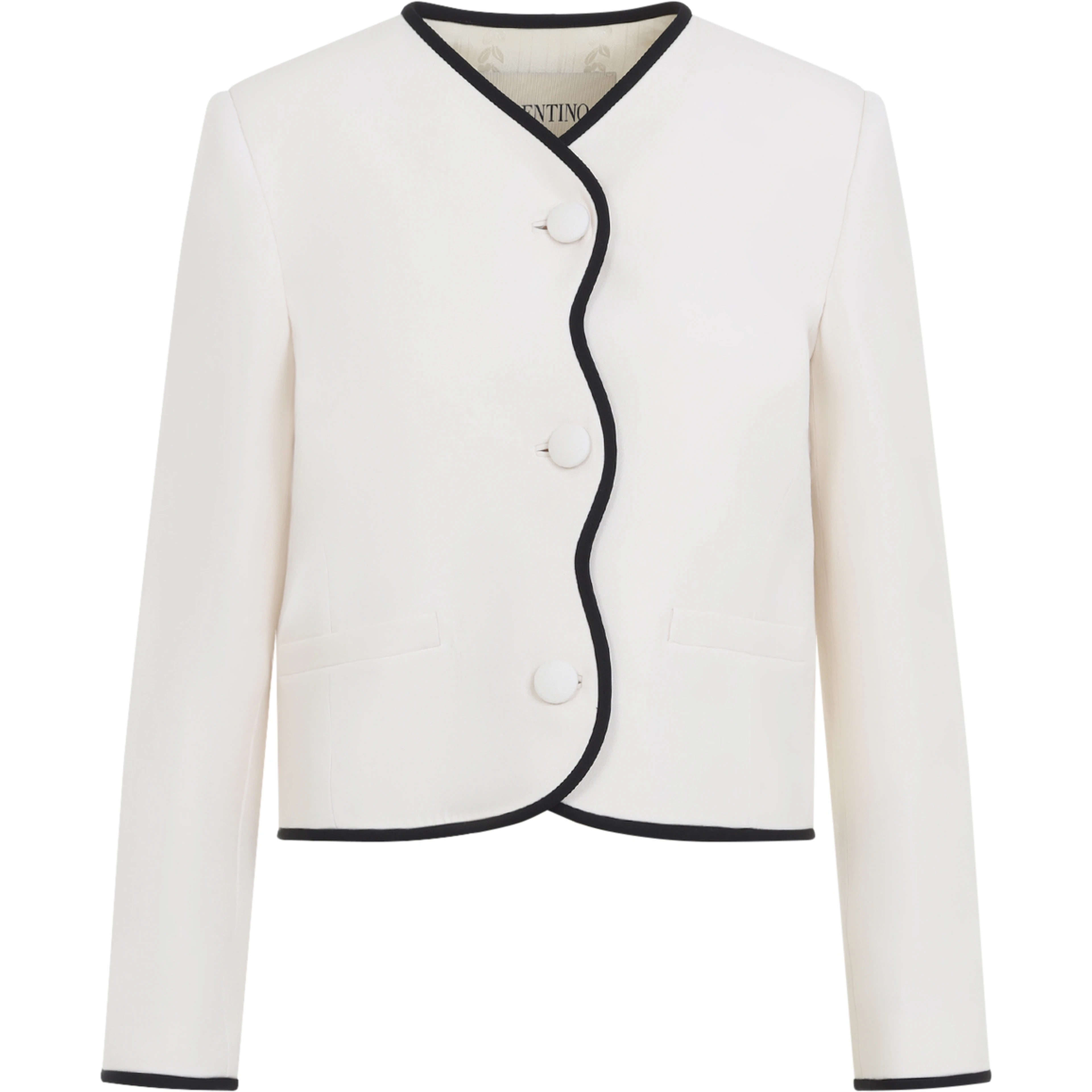 Valentino Crepe Couture Jacket