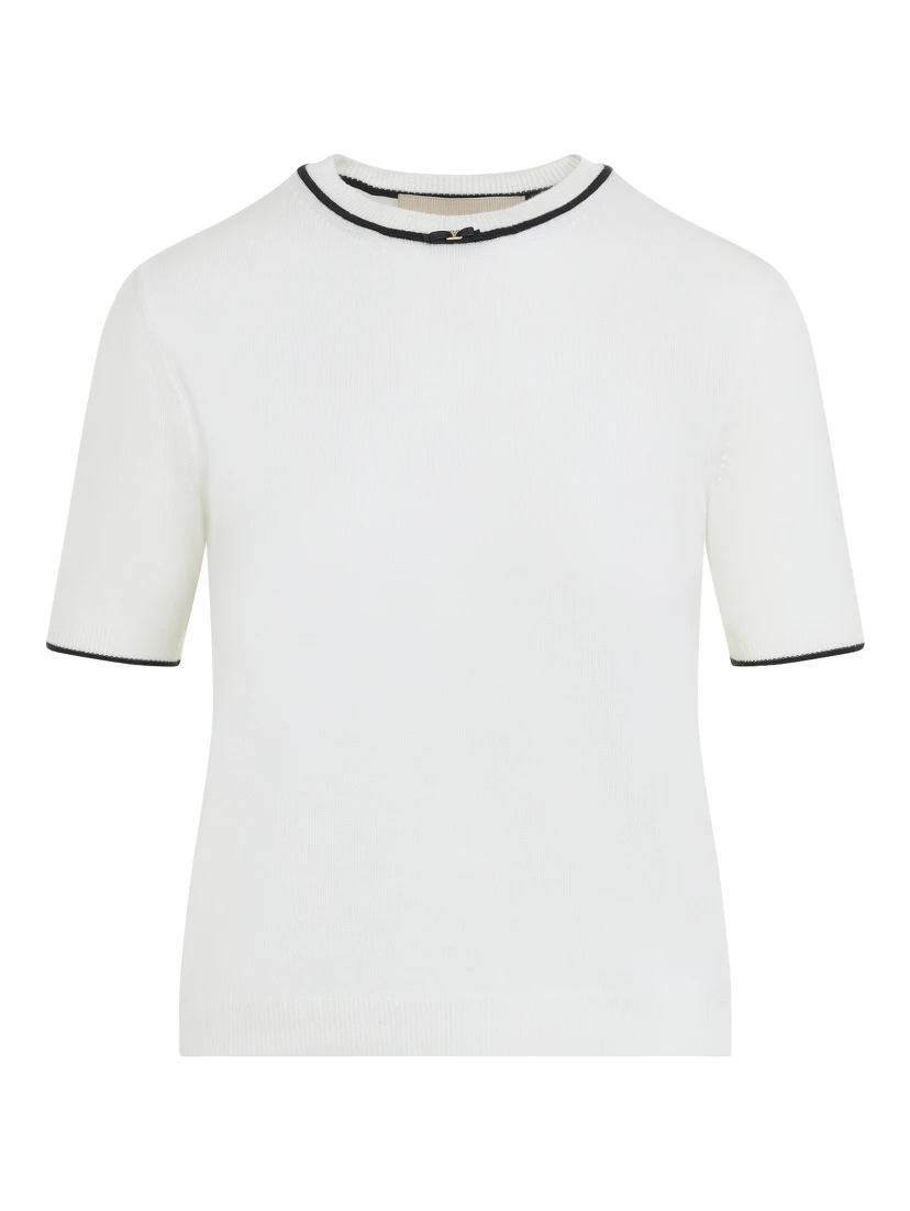 Valentino Knit Wool T-Shirt