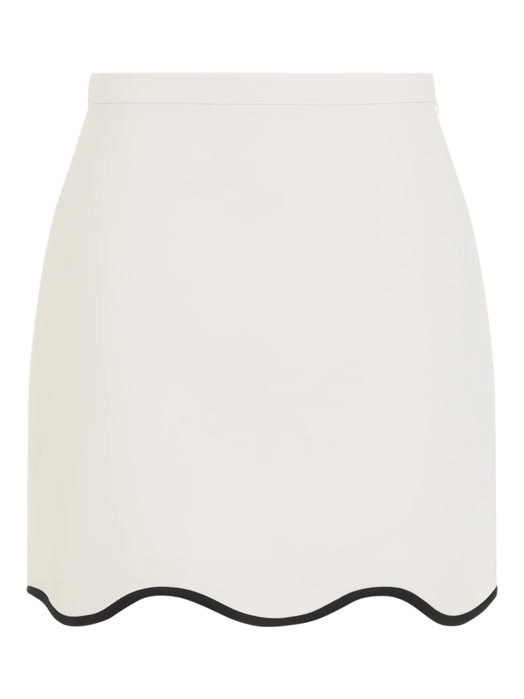 Valentino Crepe Couture Mini Skirt alternative