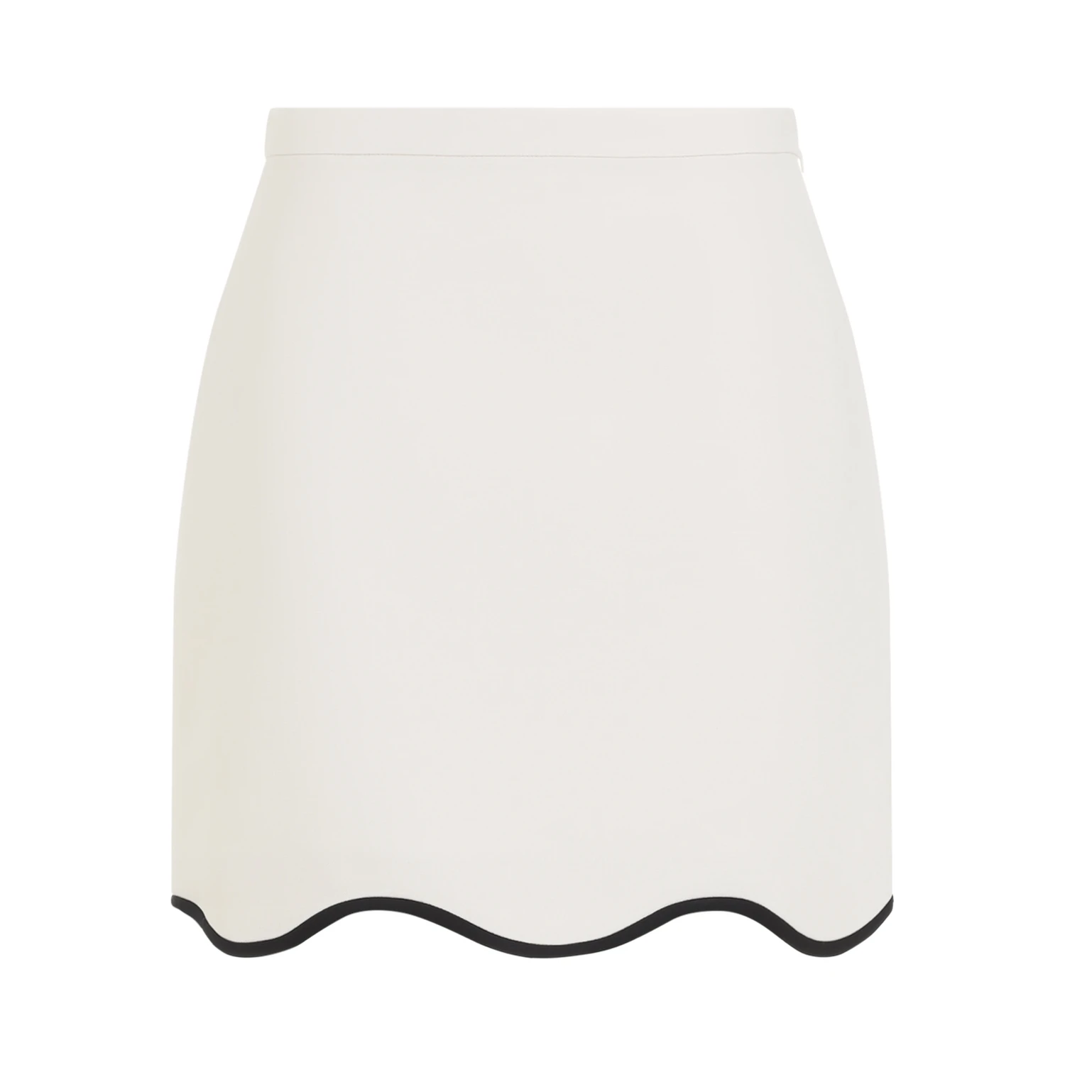 Valentino Crepe Couture Mini Skirt