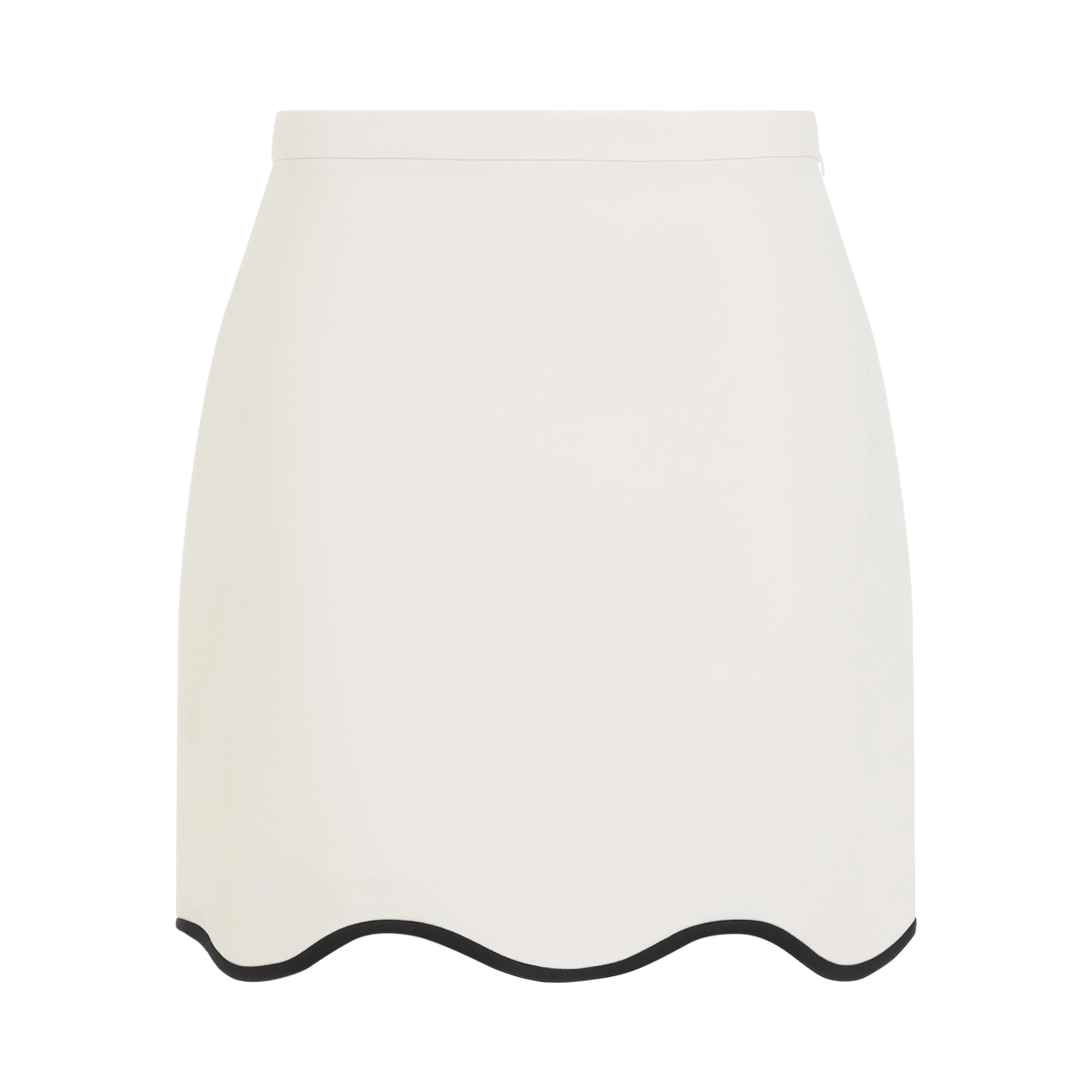 Valentino Crepe Couture Mini Skirt