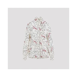 Valentino Bollicine Crepe Shirt