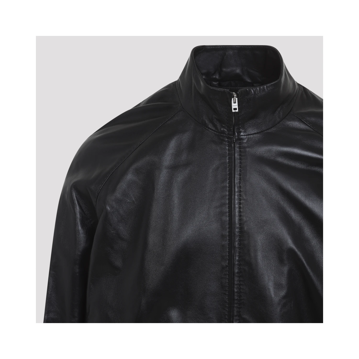 Acne Studios Leather Bomber Jacket