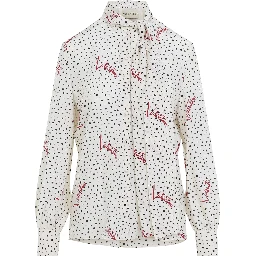 Valentino Bollicine Crepe Shirt