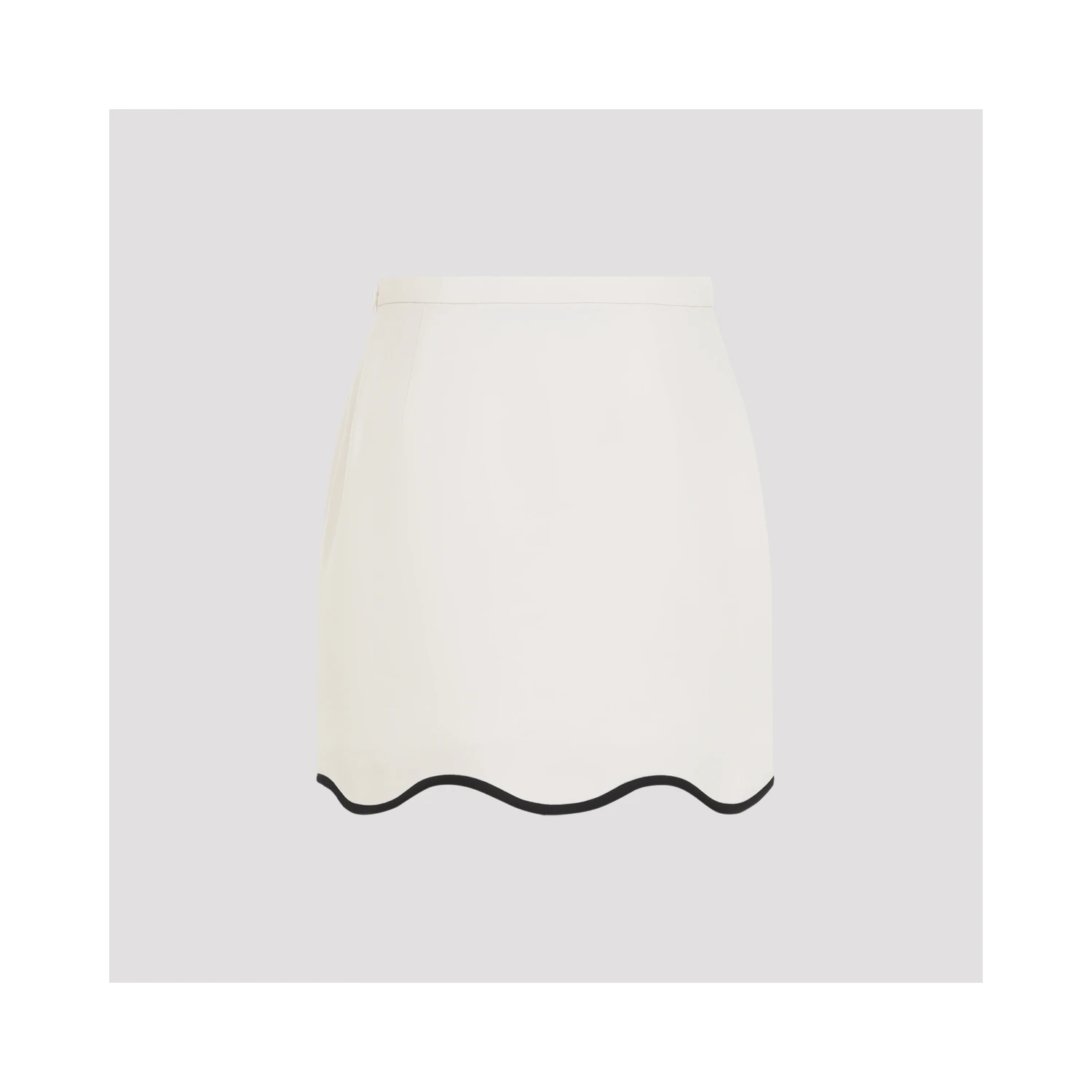 Valentino Crepe Couture Mini Skirt