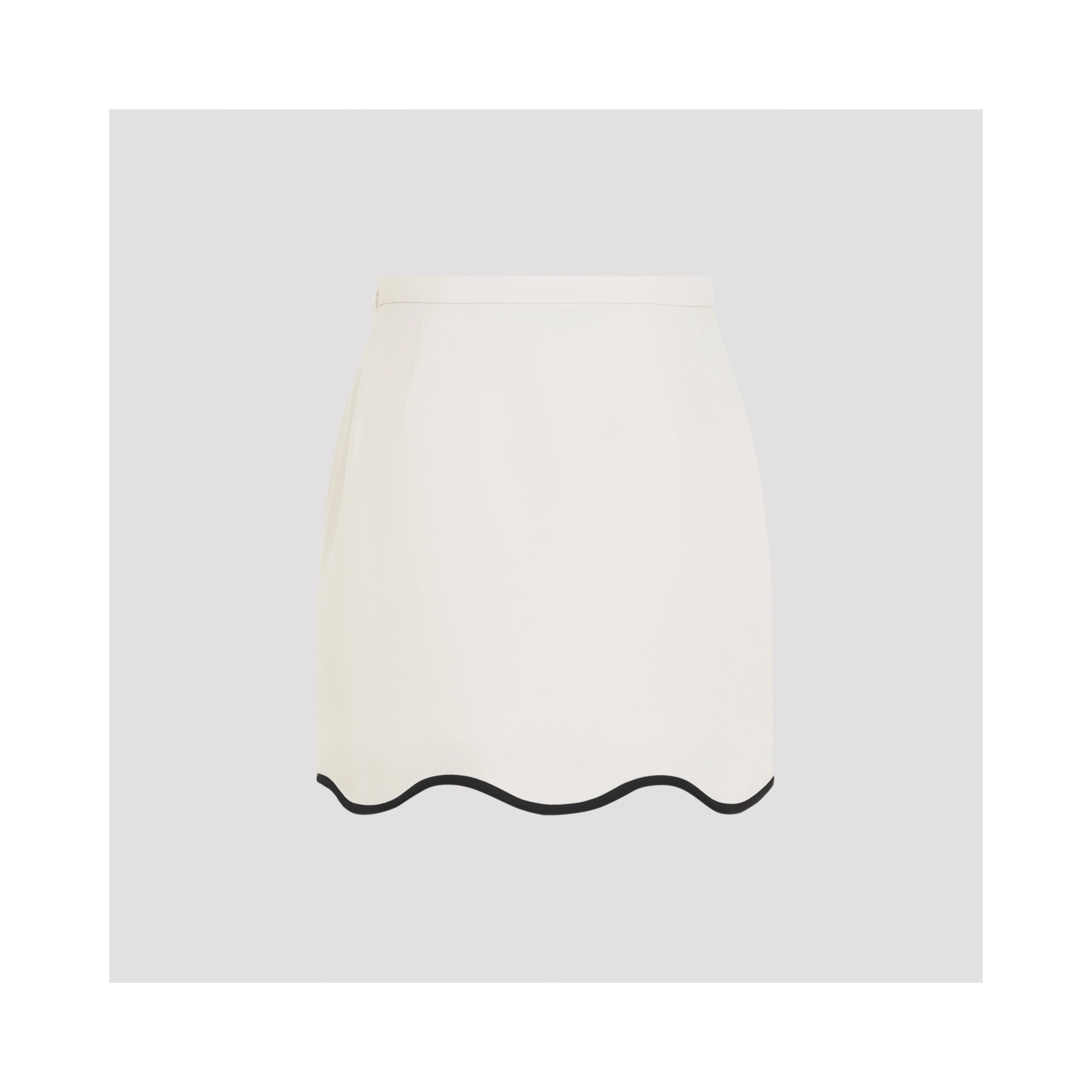Valentino Crepe Couture Mini Skirt