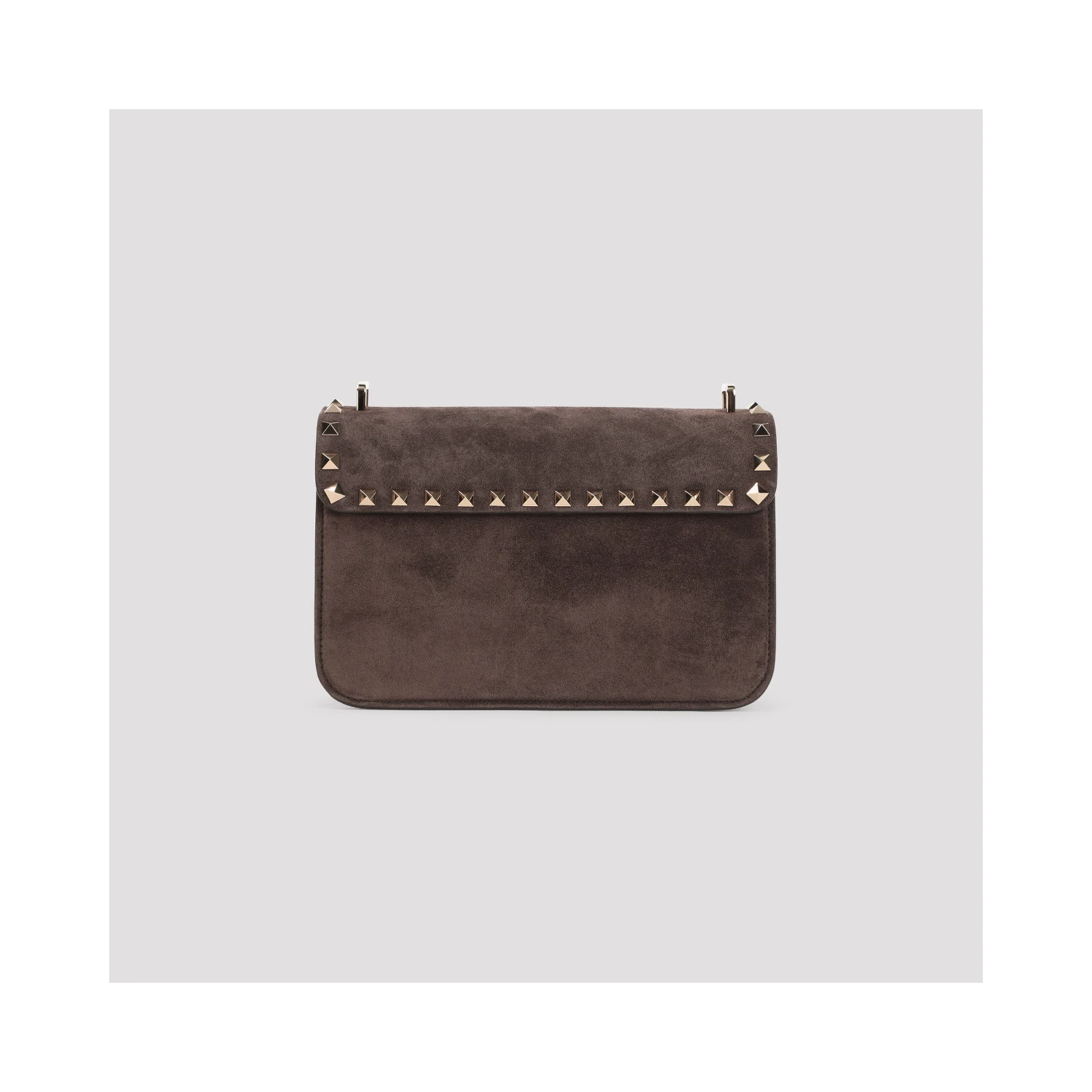Valentino Garavani Rockstud Suede Small Shoulder Bag