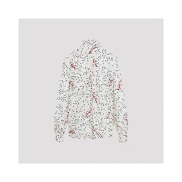 Valentino Bollicine Crepe Shirt