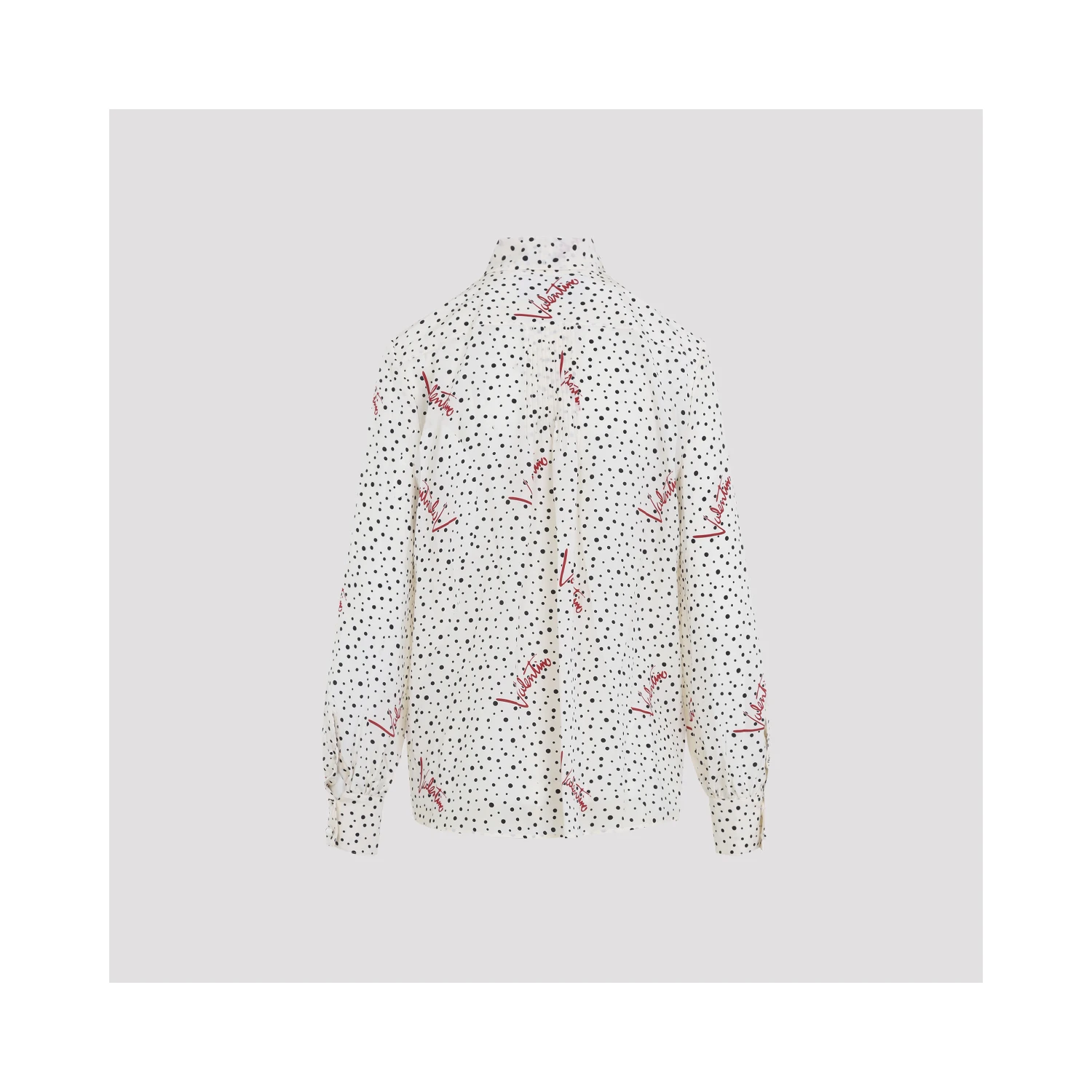 Valentino Bollicine Crepe Shirt
