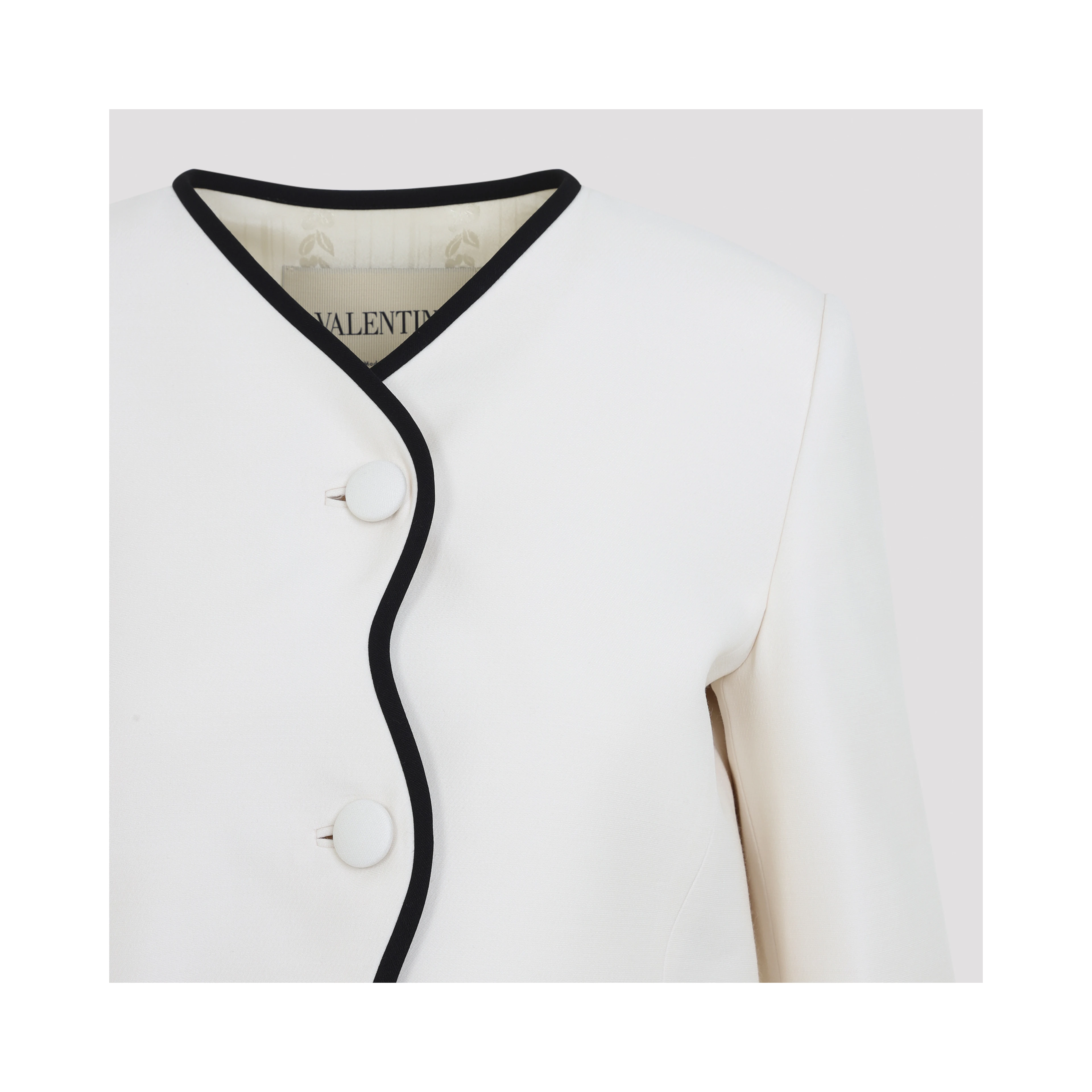 Valentino Crepe Couture Jacket