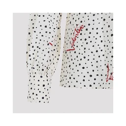 Valentino Bollicine Crepe Shirt