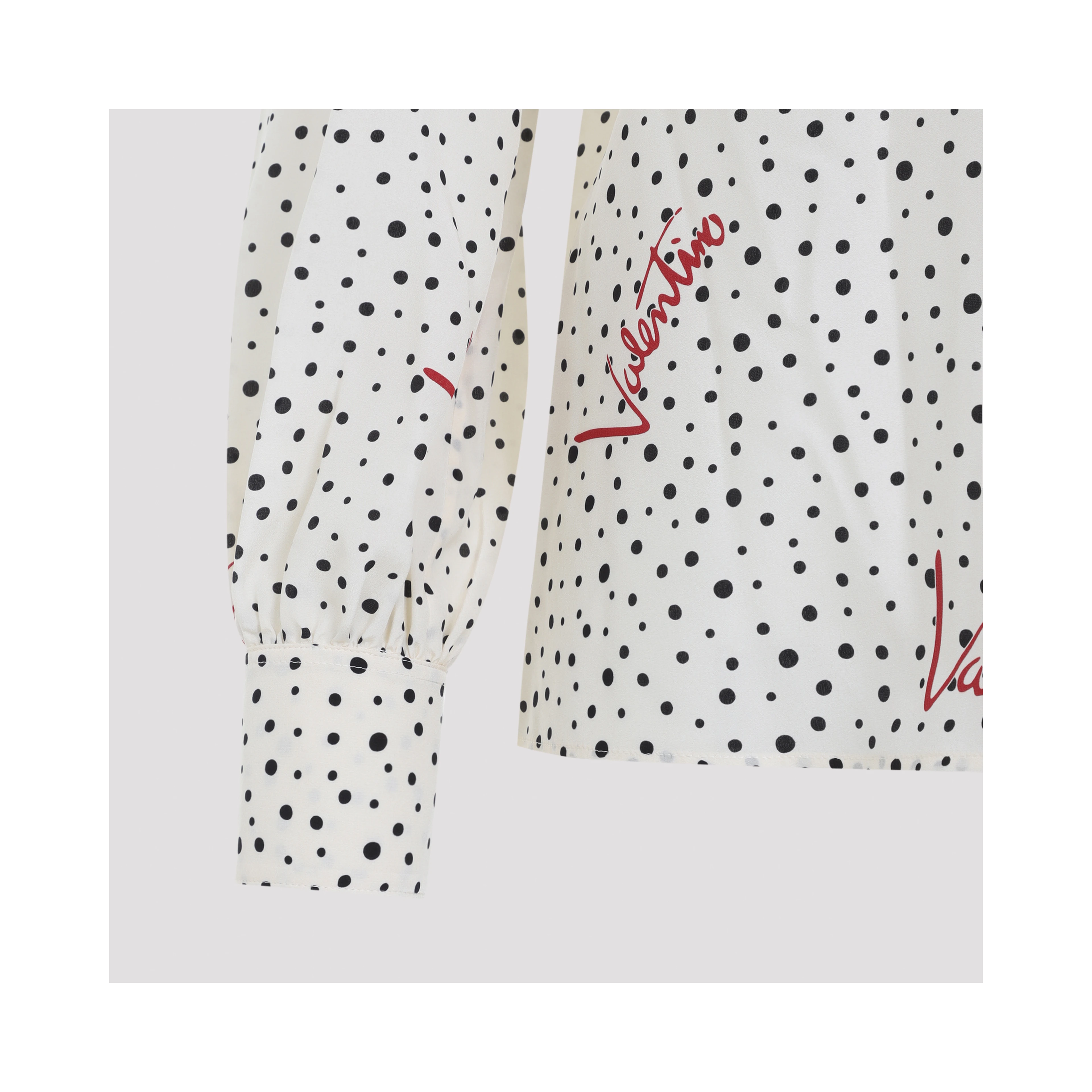 Valentino Bollicine Crepe Shirt