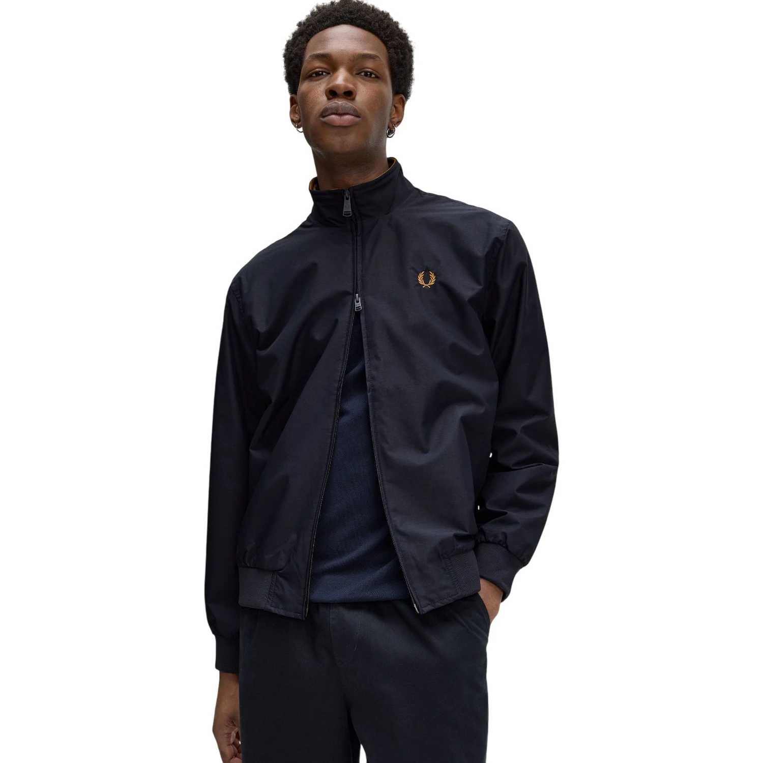 Fred Perry Coats Blue