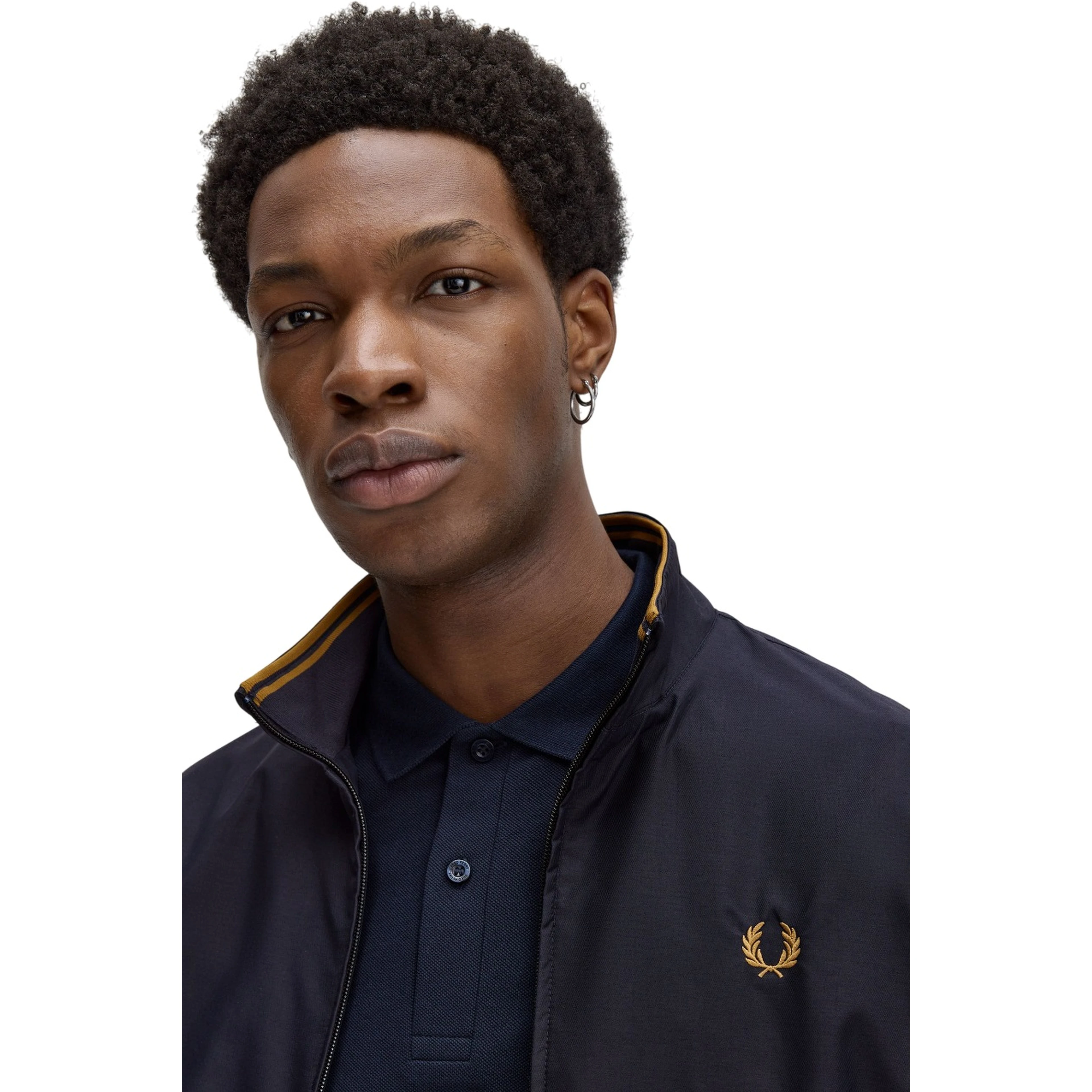 Fred Perry Coats Blue