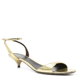 The Row Sandals Gold
