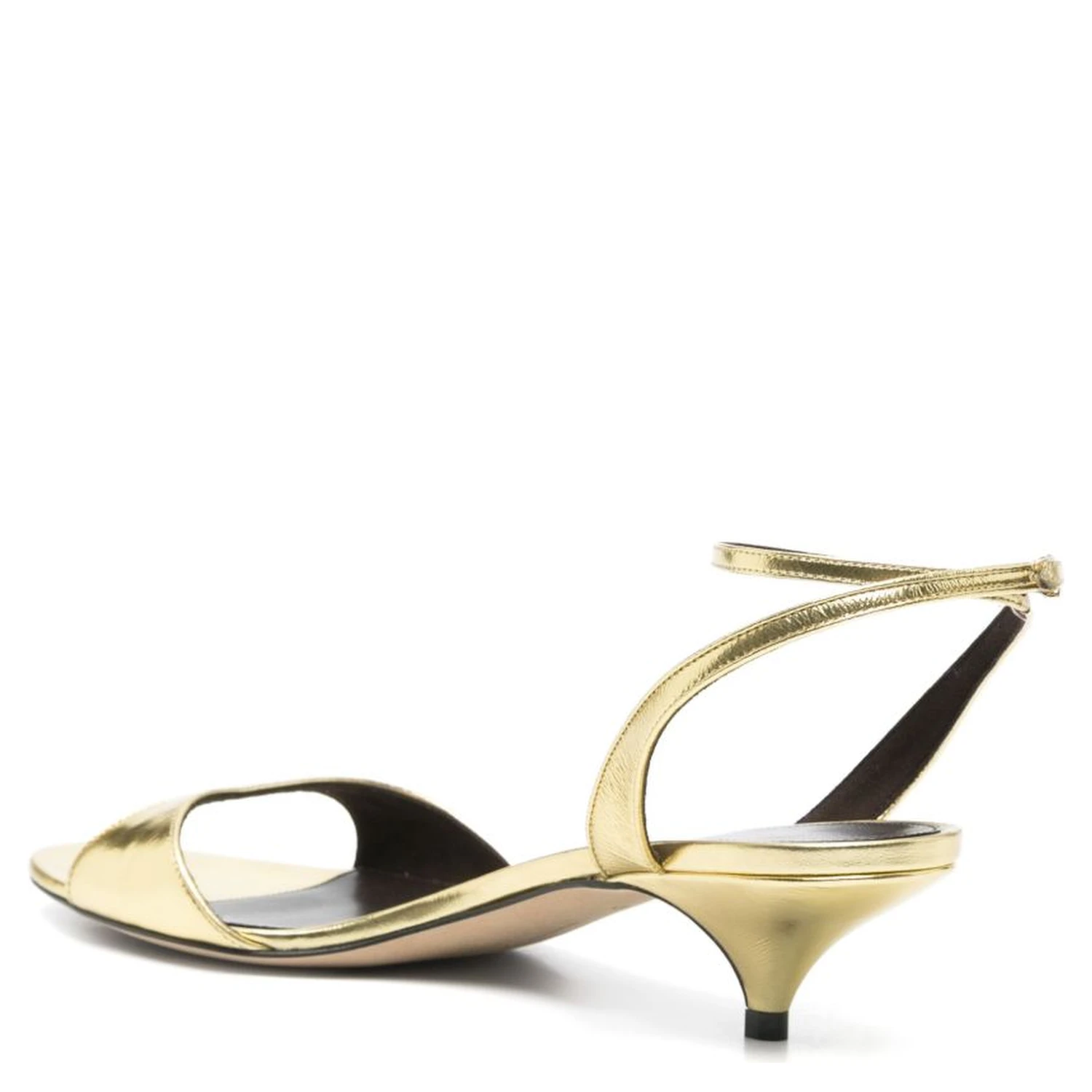 The Row Sandals Gold