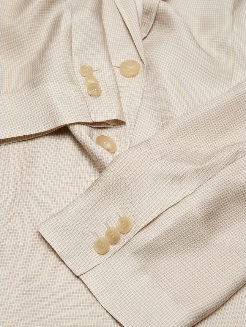Acne Jackets Beige Multicolor