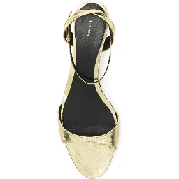 The Row Sandals Gold