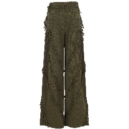 Blumarine Trousers Bronze green