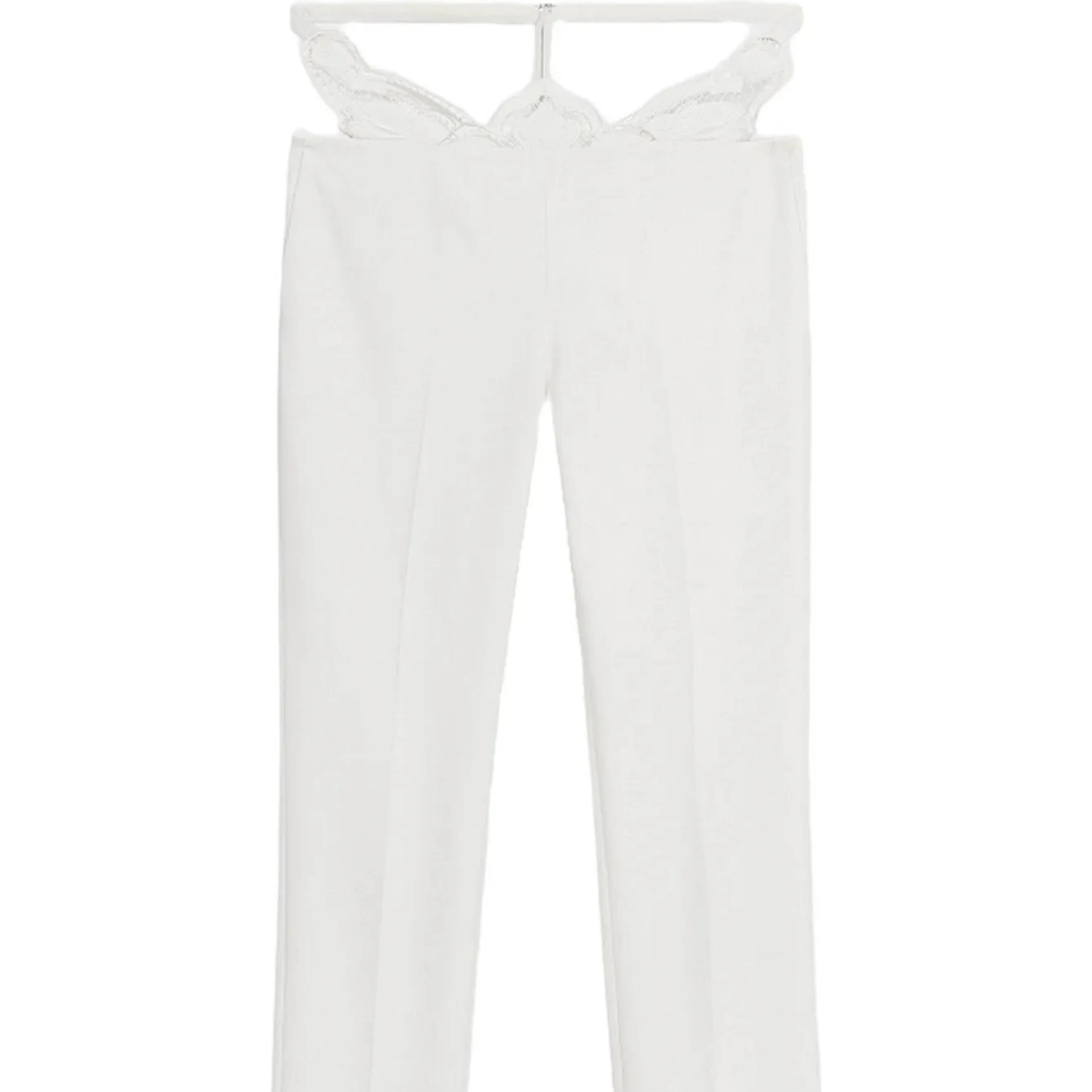 Blumarine Trousers White pearl