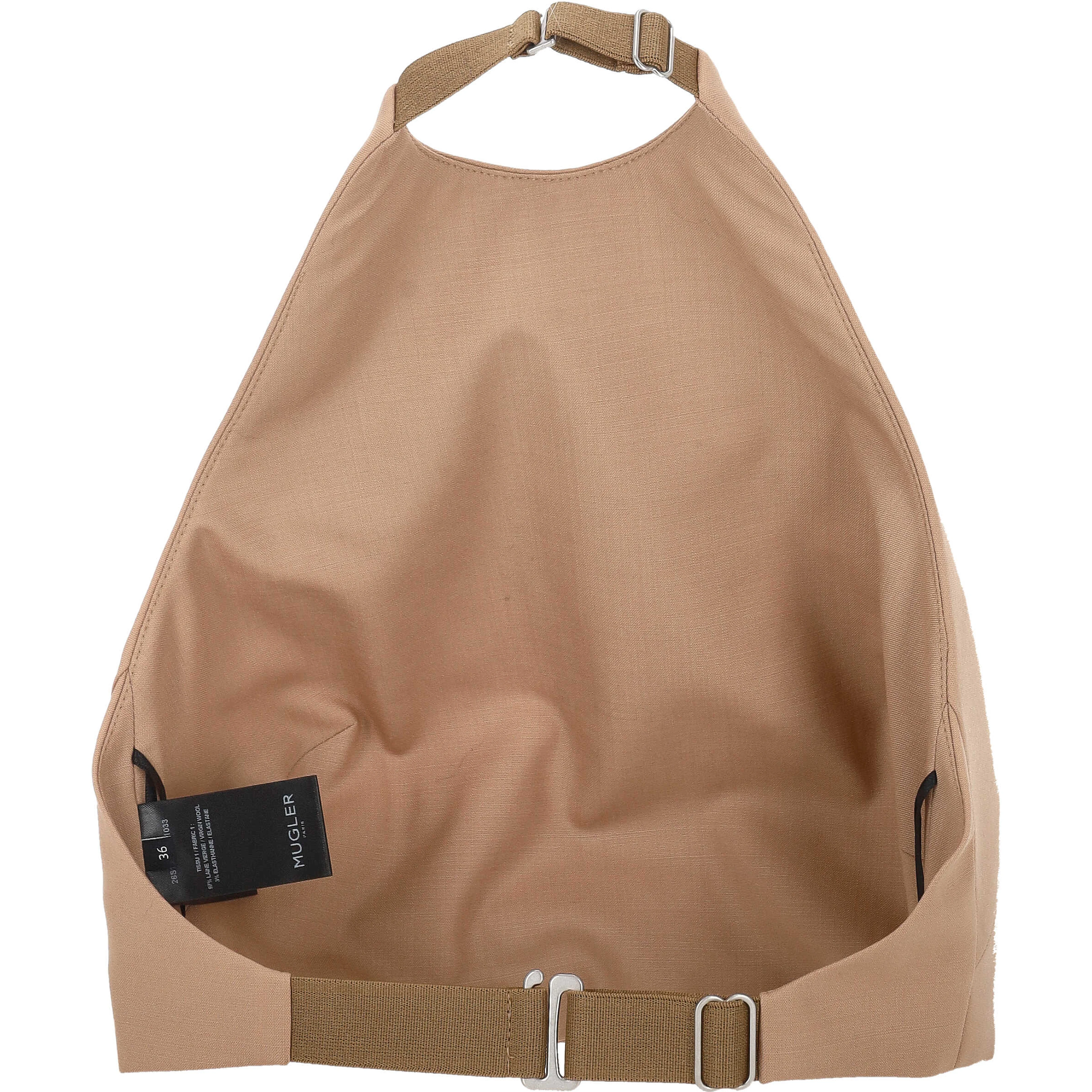 MUGLER Top Tan