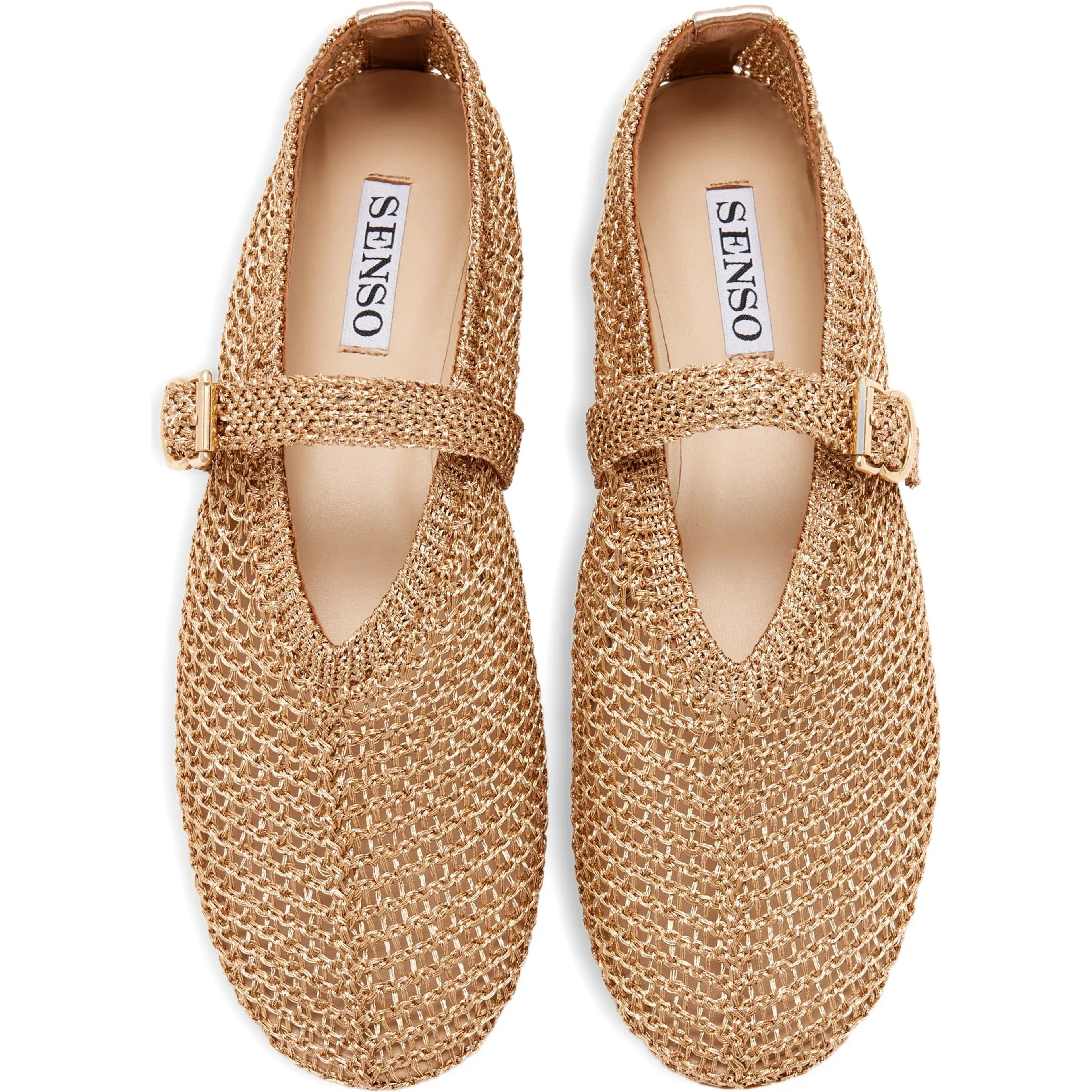 SENSO Flat shoes Gold