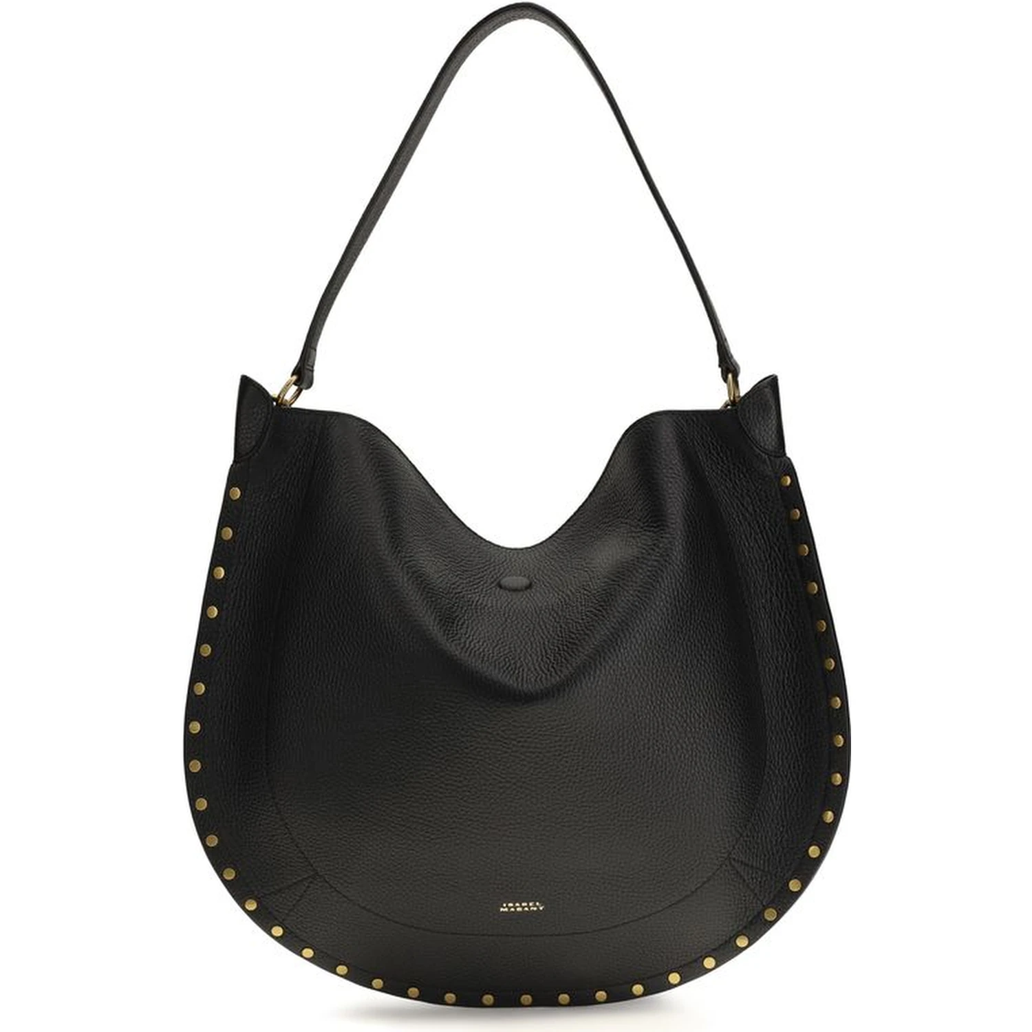 Black Calf Leather Bos Taurus Shoulder Bag