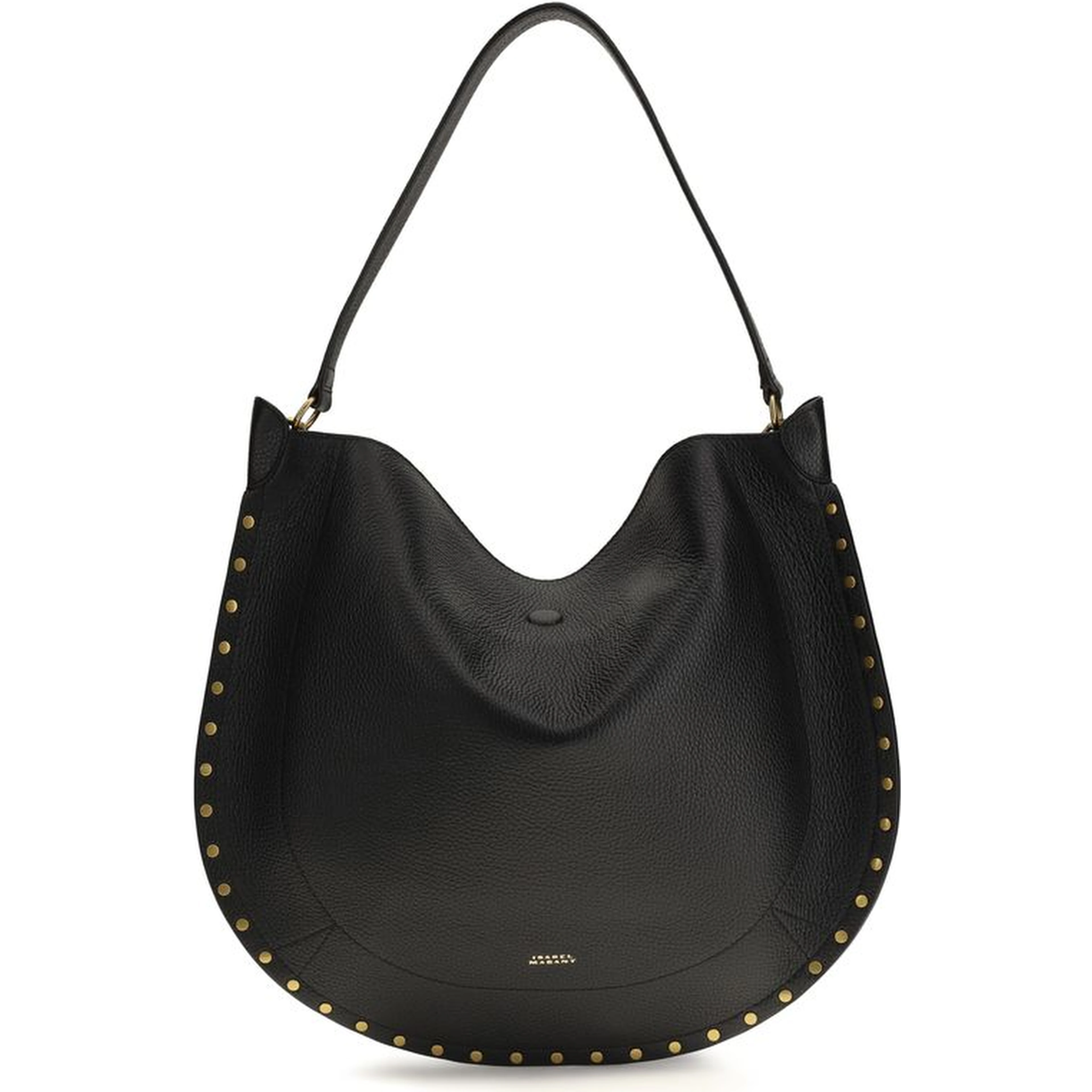 Black Calf Leather Bos Taurus Shoulder Bag