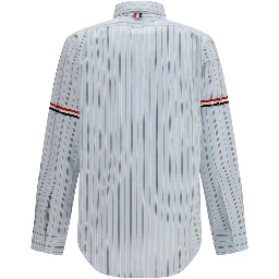 Blue Cotton Dress Shirt