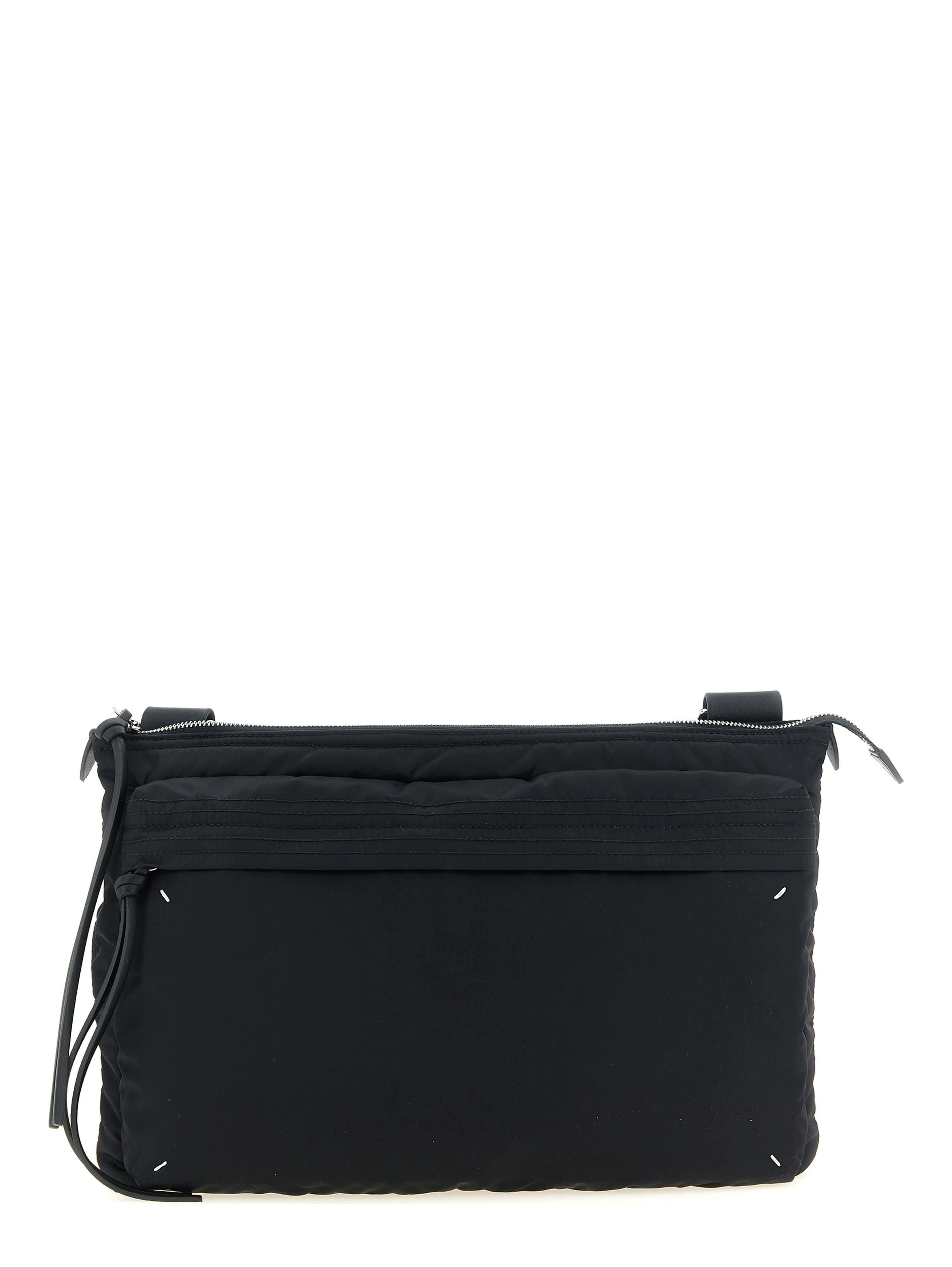 Black Polyamide Crossbody Bag