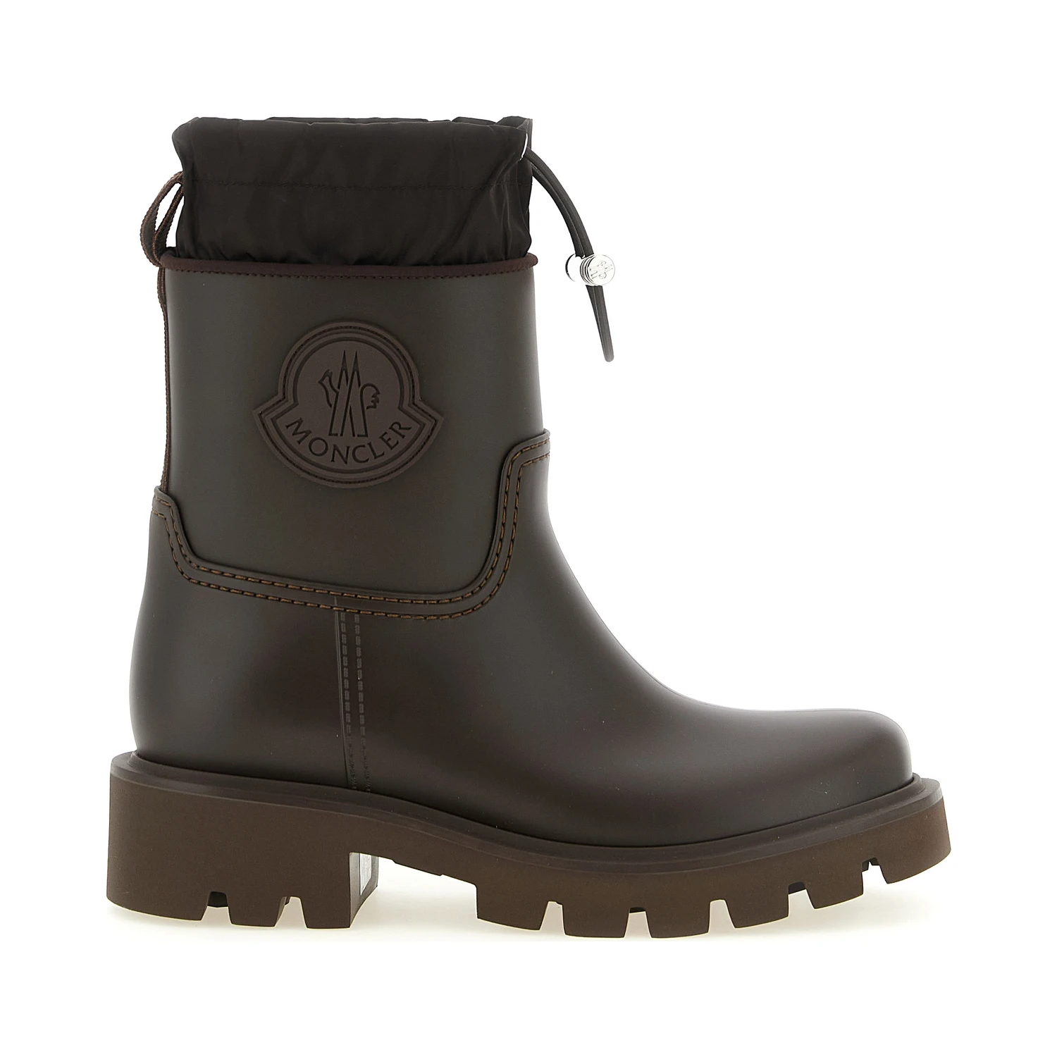 Brown Pvc Ankle Boots