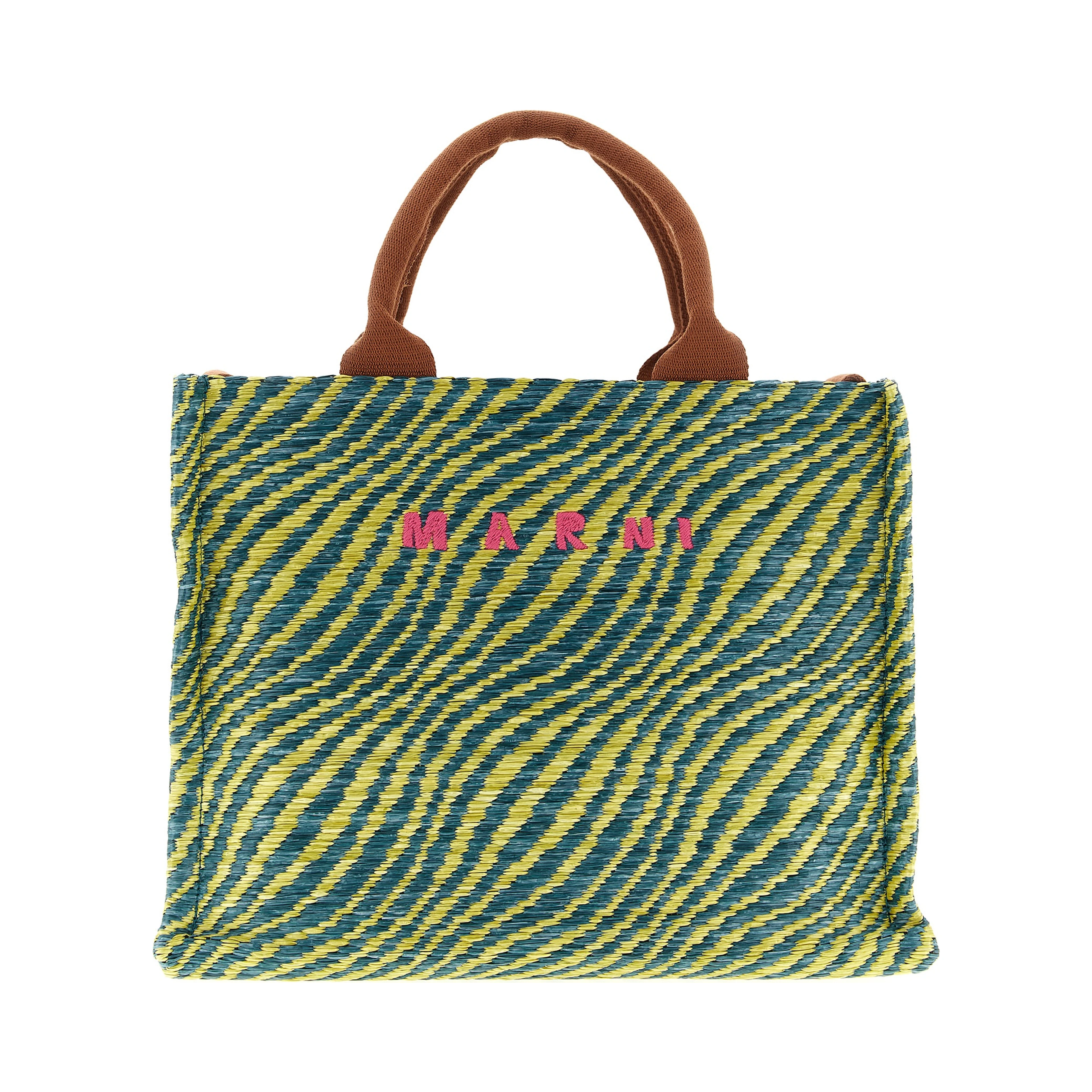 Multicolor Polyamide Handbag