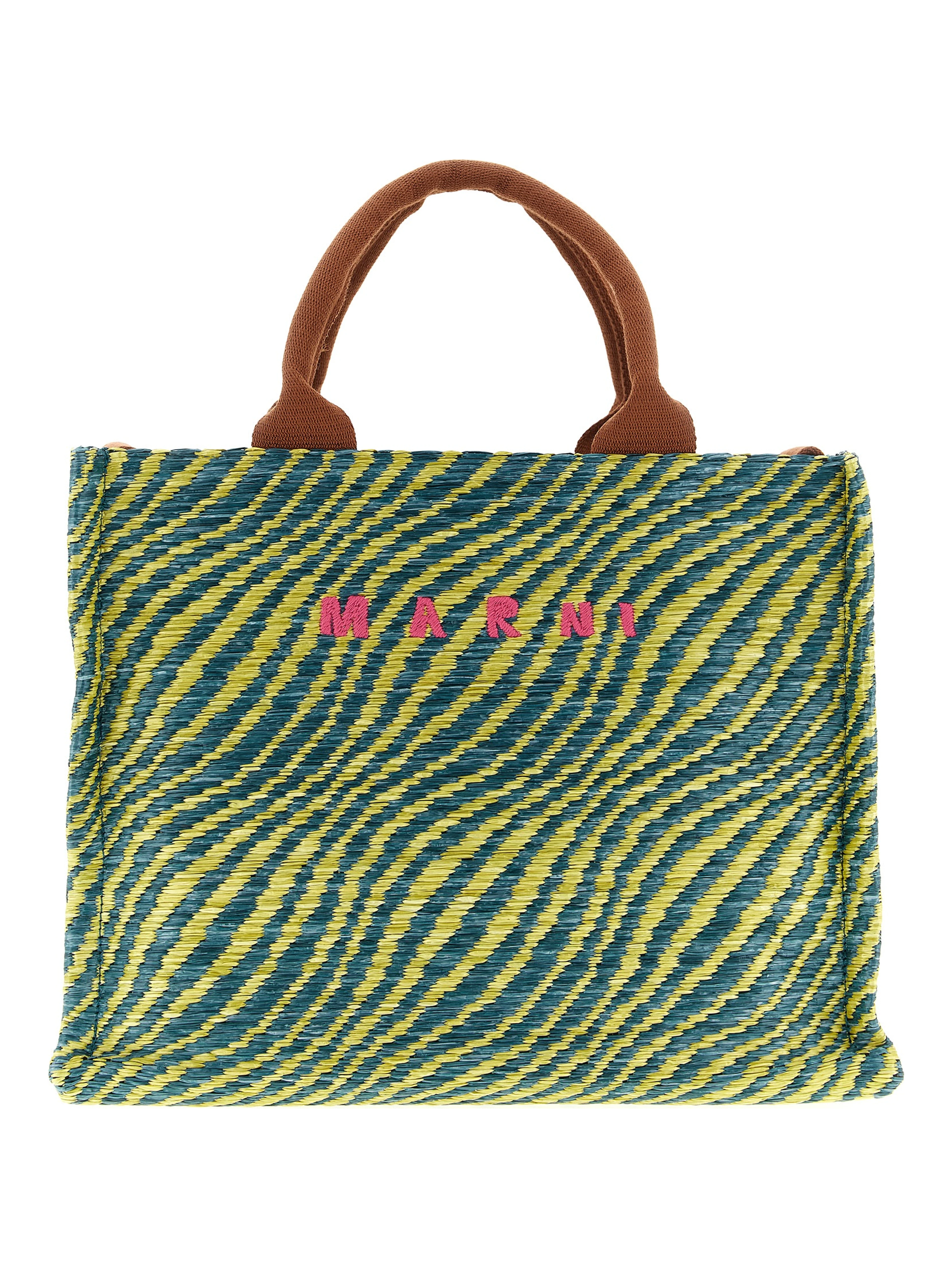 Multicolor Polyamide Handbag