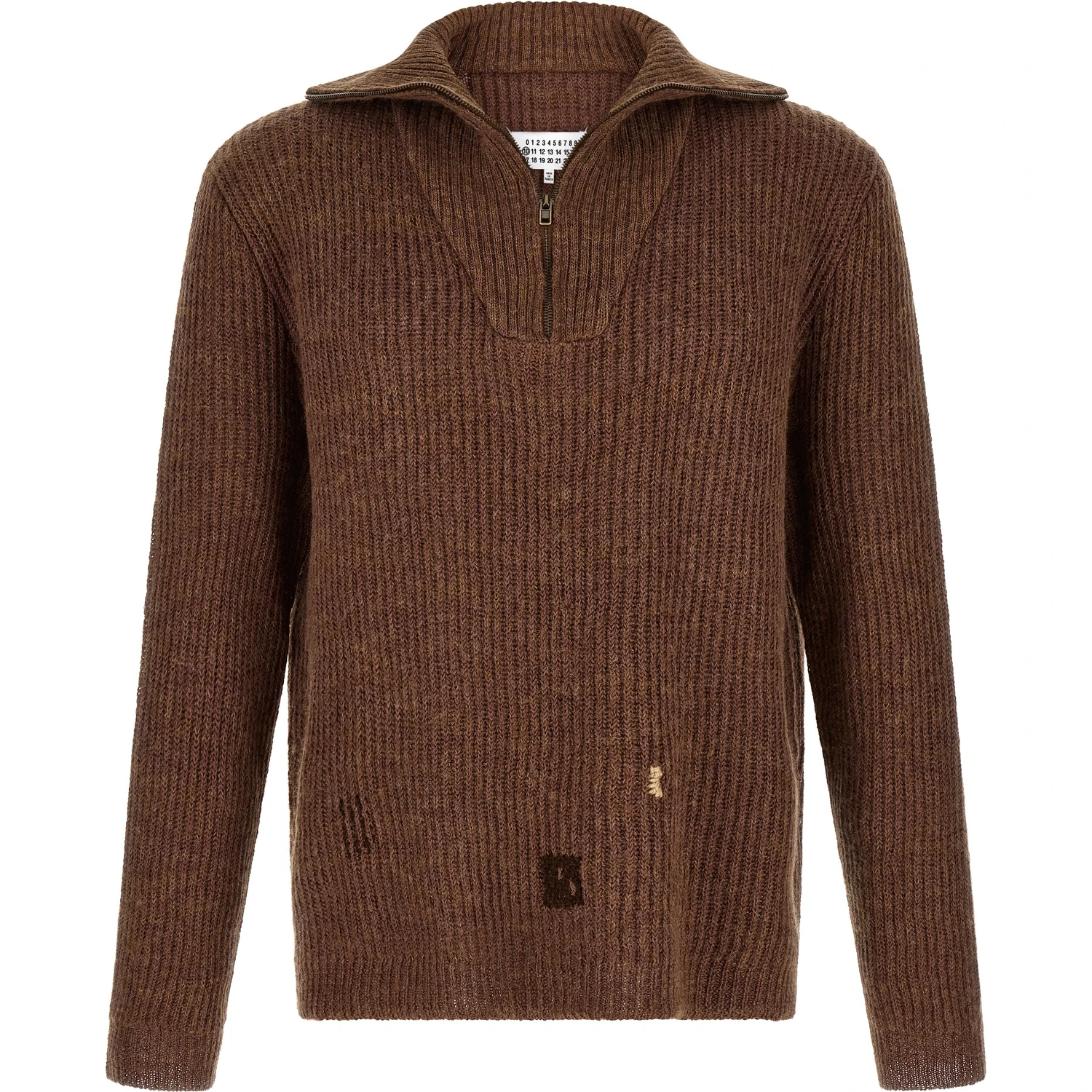 Brown Linen Cardigan