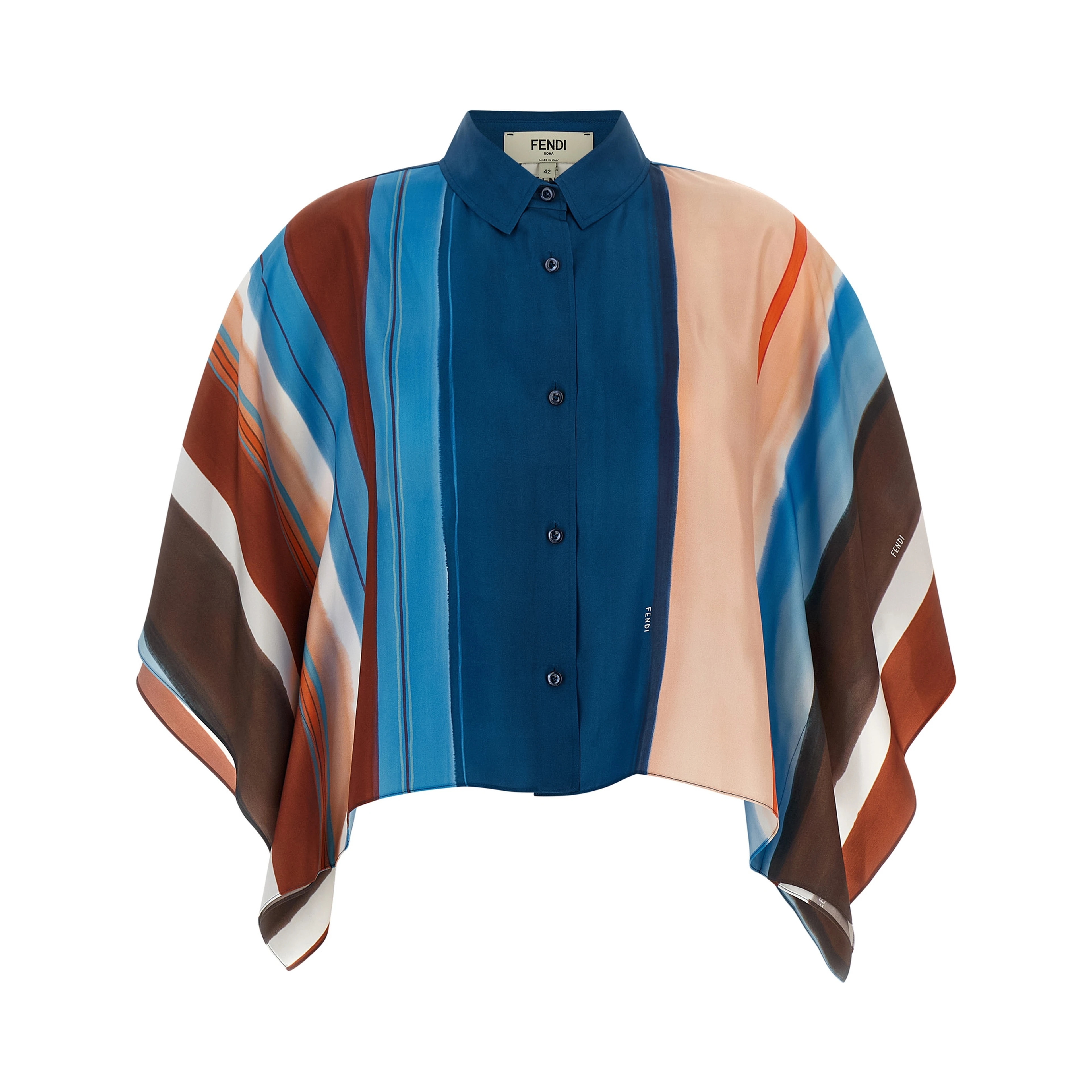 Multicolor Silk Blouse