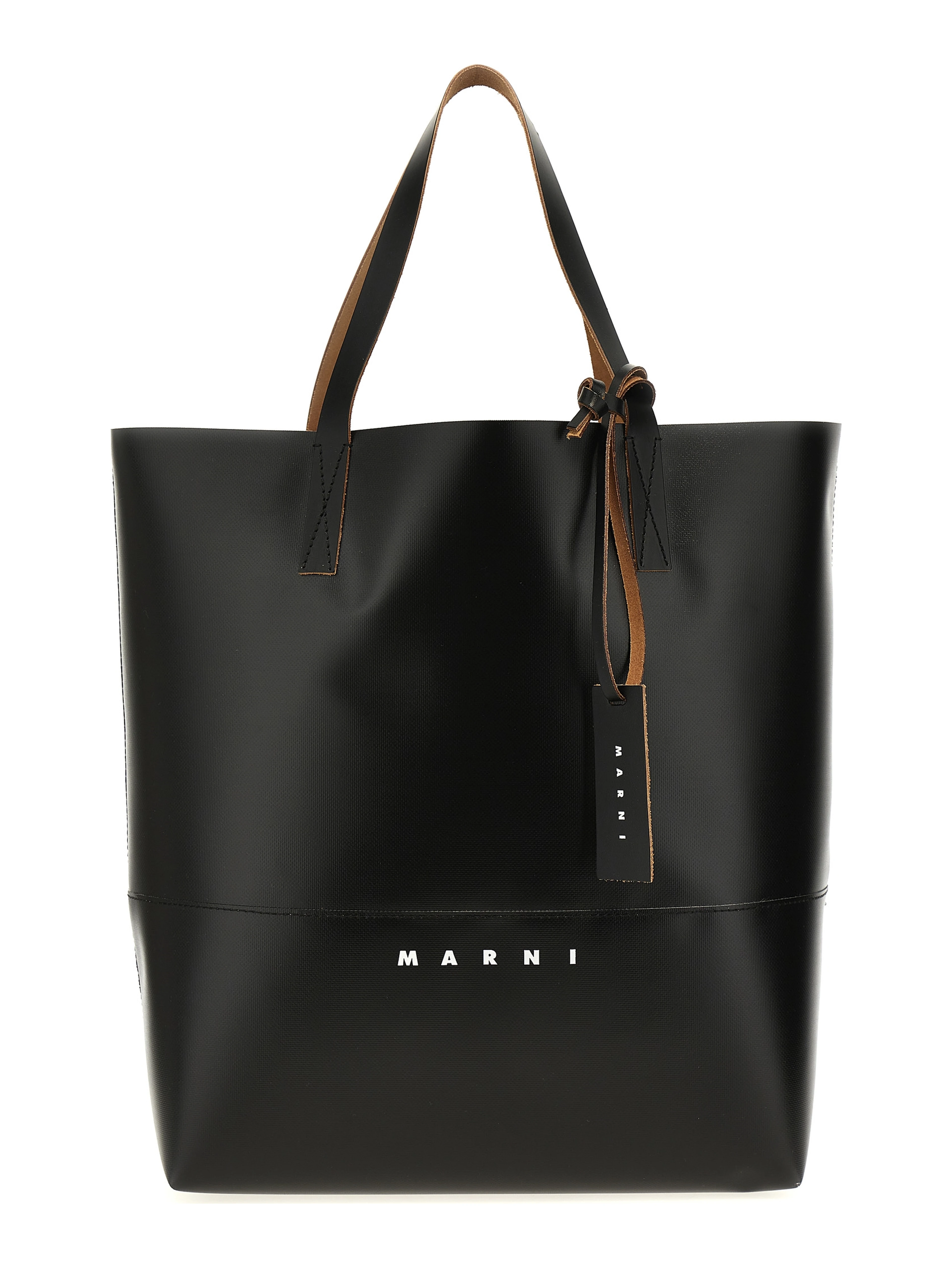 Black Polyethylene Tote Bag