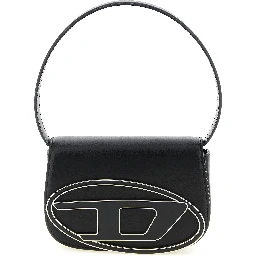 Black Cowhide Shoulder Bag