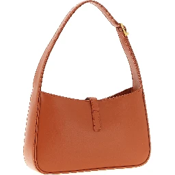 Orange Calfskin Shoulder Bag