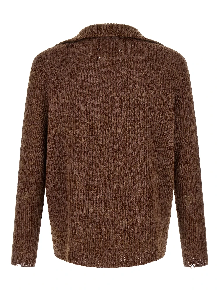 Brown Linen Cardigan alternative