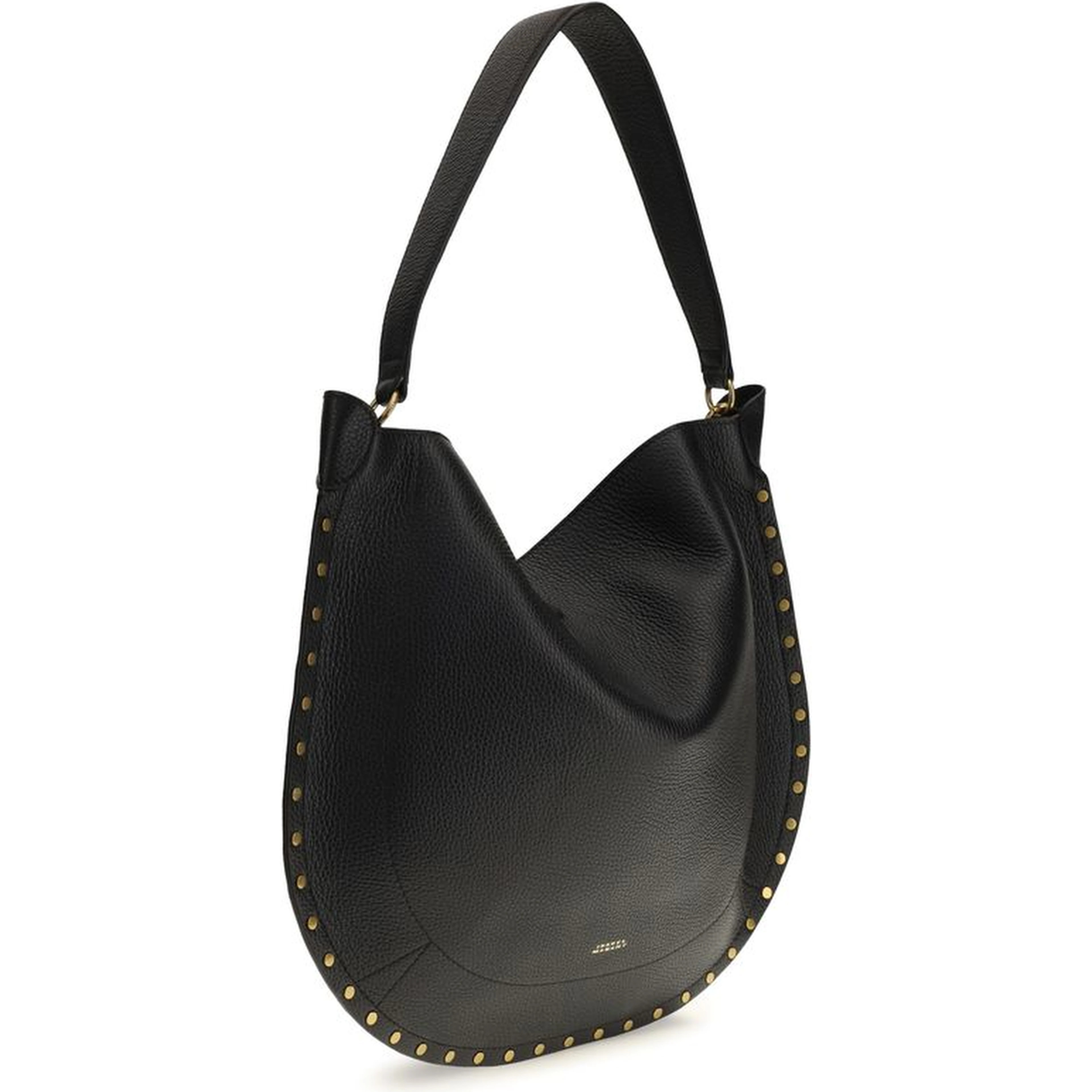 Black Calf Leather Bos Taurus Shoulder Bag