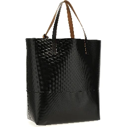 Black Polyethylene Tote Bag