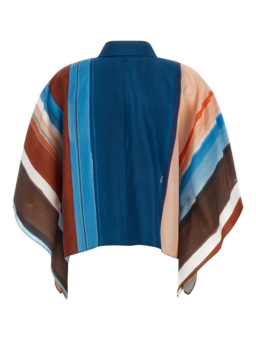Multicolor Silk Blouse