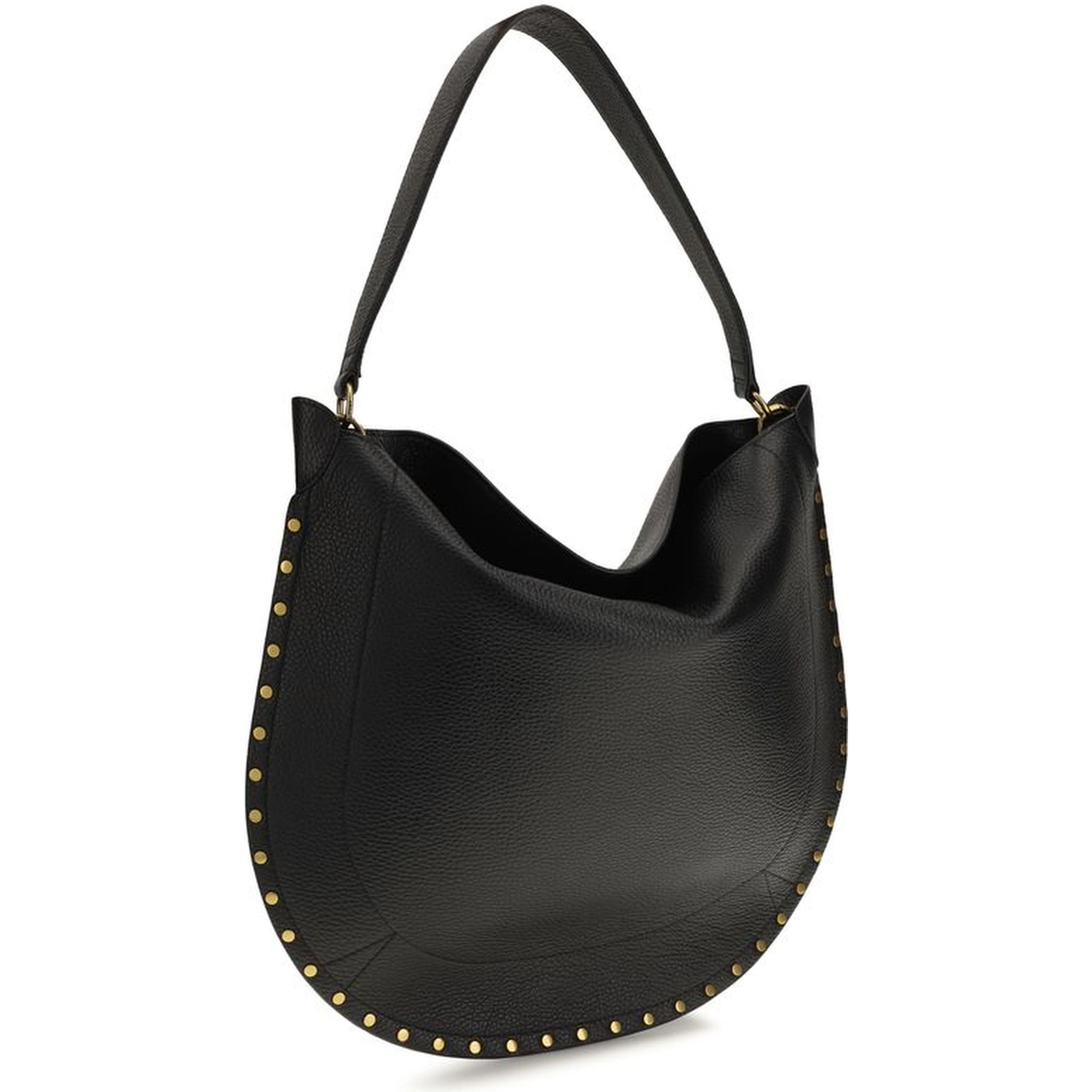 Black Calf Leather Bos Taurus Shoulder Bag