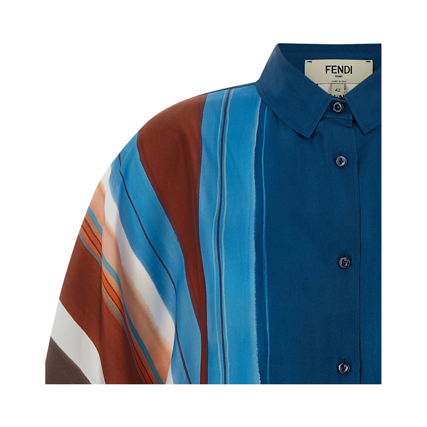 Multicolor Silk Blouse