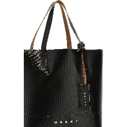 Black Polyethylene Tote Bag