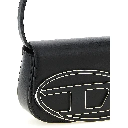 Black Cowhide Shoulder Bag