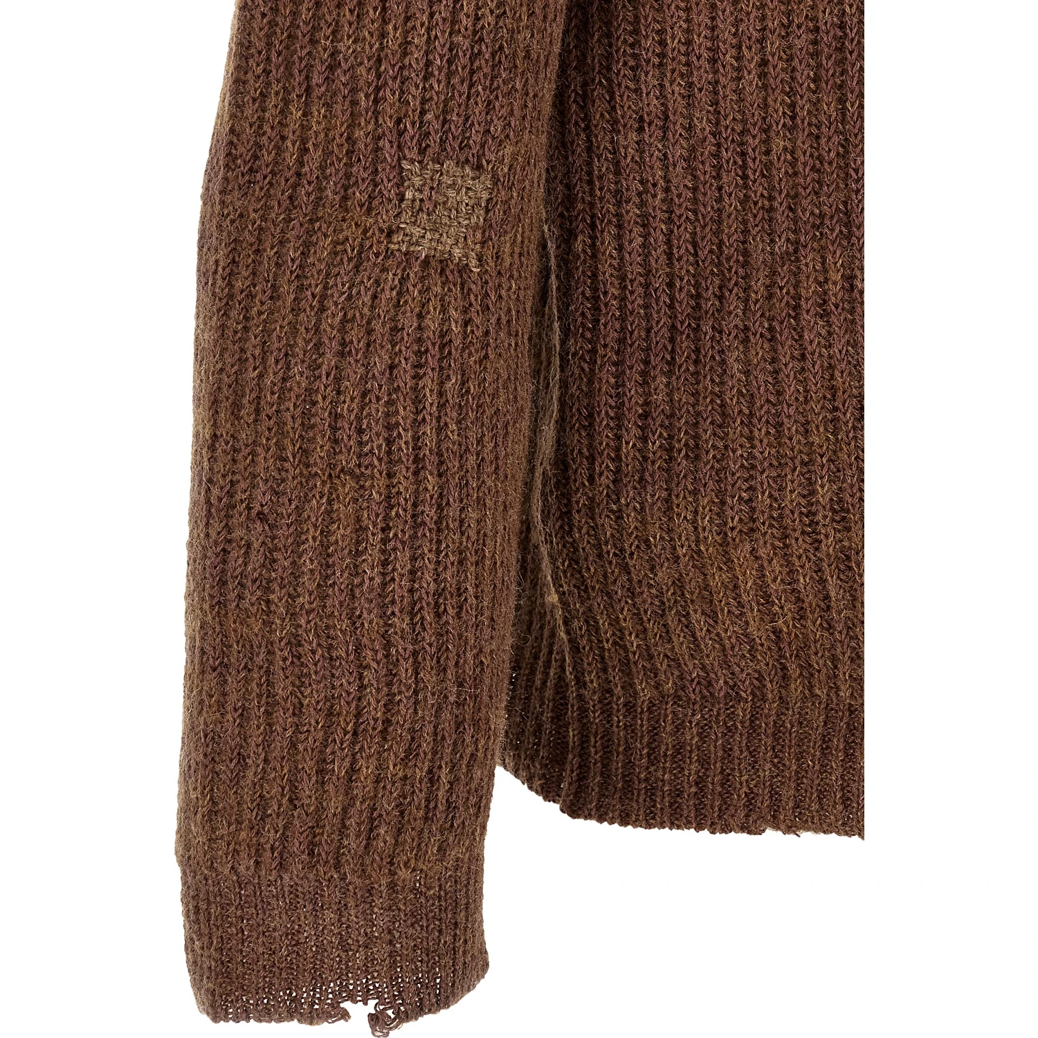 Brown Linen Cardigan