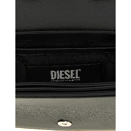Black Cowhide Shoulder Bag